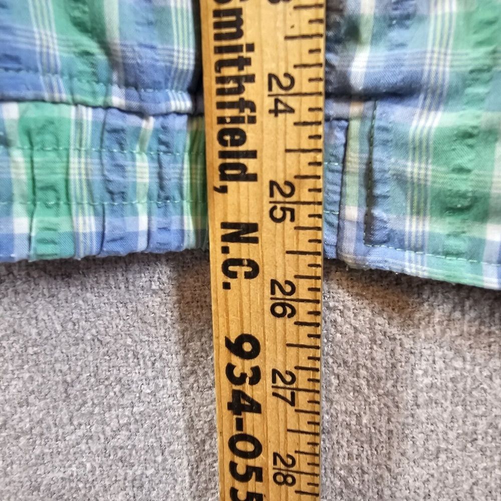 Blast Petites Jacket Cottagecore Grannycore Retro Floral Plaid Blue Green PS - Picture 9 of 12